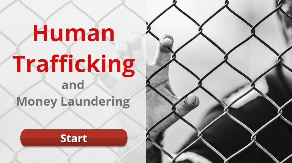 human trafficing money laundering elearning course